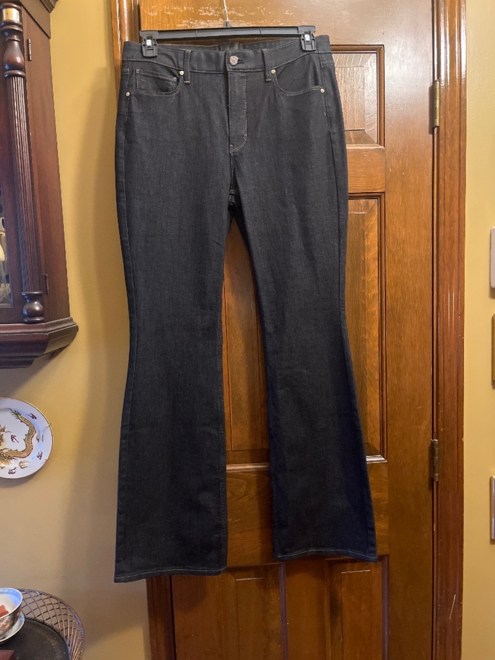 NWOT White House/Black Market High Rise Flare Jeans.  Sz. 10.